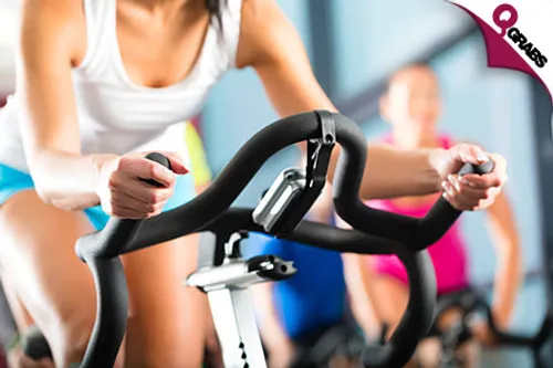 For QR250 Get in Shape with 8 Sessions of Zumba OR Spinning Classes for WOMEN at Sharq Village & Spa! (QR500 Value)